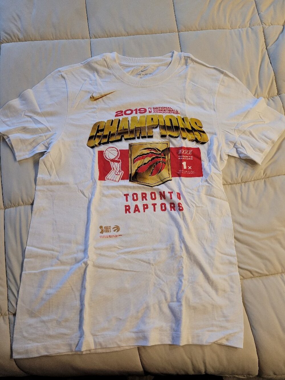 Nike Toronto Raptors Championship Shirt 2019